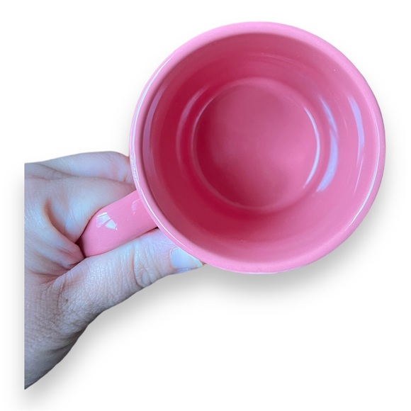 Fringe Studio Overactive Imagination Pink Mug Gold Deco Script - Picture 7 of 10